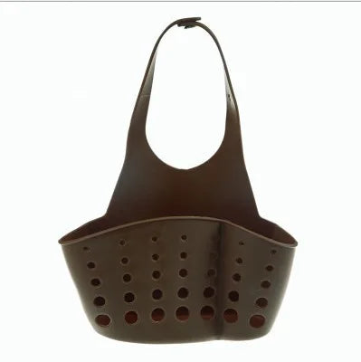 Adjustable Kitchen Sink Sponge Holder – Hanging Drain Basket