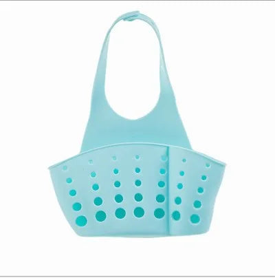 Adjustable Kitchen Sink Sponge Holder – Hanging Drain Basket
