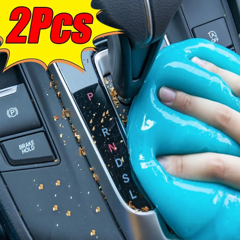 2-Pack Car Cleaning Gel – Dust & Dirt Remover