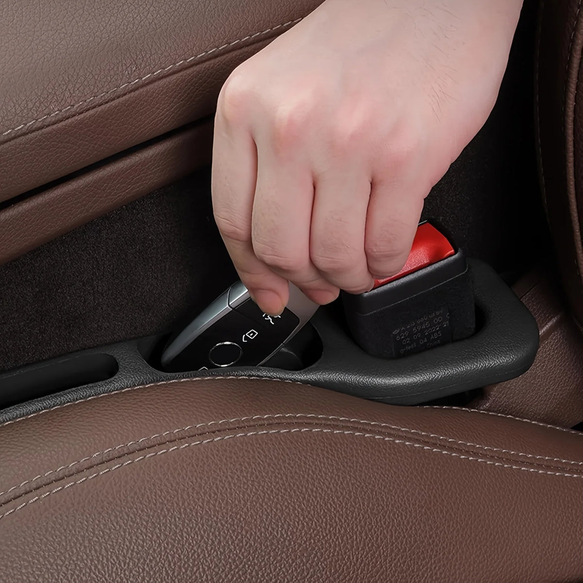 2-Pack Car Seat Gap Filler & Organizer – Universal Interior Car Accessory