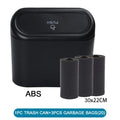 Mini Car Trash Can with Lid – Leak-Proof Car Organizer